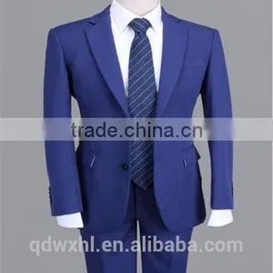 Newest Design High Quality Best Price Blue Colour Men Suits Fashion thumbnail-1