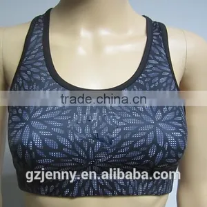Hot Fitness Women Customized Seamless Yoga Sports Wear Workout Yoga Bra Top thumbnail-2