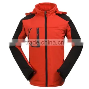 Softshell Men's Outdoor Hiking Jacket Wearing Cool Style Winter Coat Windstopper thumbnail-1