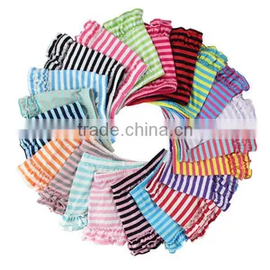 2017 Casual Style Ruffle Shorts Stripe Icing Shorts Baby Boutique Wholesale thumbnail-1
