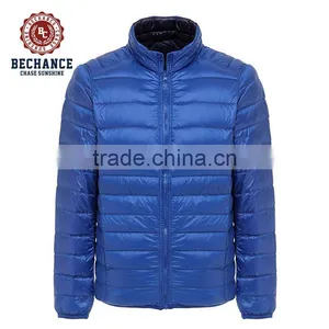 OEM Service Men Ultra Light Black Winter Down Jacket Packable Lightweight Coat Short Outwear PQ401 thumbnail-1