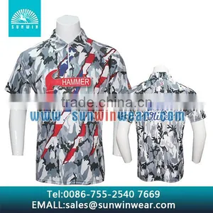 Sublimation Premium Golf Polo Shirts Comfortable Golf Clothing thumbnail-2