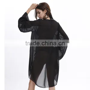 2016 V-Neck Plus Size Sex Girls And Women Beach Dress Patterns Free thumbnail-2