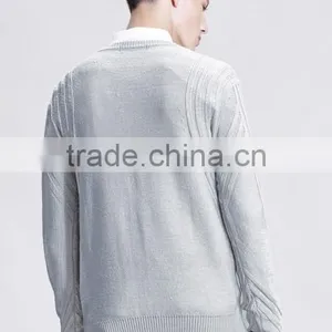 2017 Oem Long Sleeve Clothing Pullover Cashmere Sweater Mens for Wholesale thumbnail-4