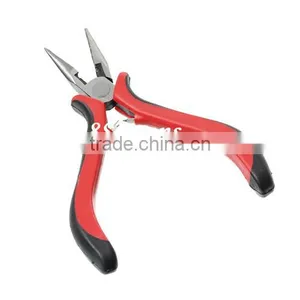 Stainless Steel Inner Surface Wire Cutter Serrated Short Needle Nose Pliers thumbnail-1