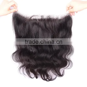 Hot Sale Product Lace Frontals With Baby Hair , Human Hair Lace Frontal Piece thumbnail-4