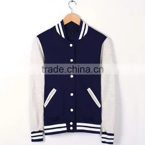 Baseball Uniform Baseball Boyfriend Athletic Jacket Fleece Coat thumbnail-4