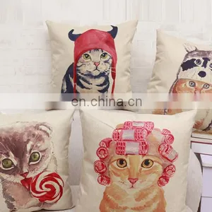 2015 Wholesale Home Decor Throw Pillow Cushion Cover thumbnail-3