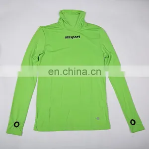 Green Mens Compression Wear Long Sleeve thumbnail-1