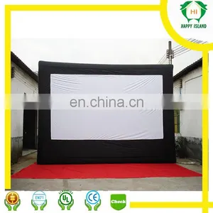 HI PVC Tarpaulin Outdoor Inflatable Movie Screen / Inflatable TV Screen For Sale thumbnail-3