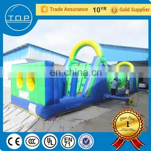Golden Supplier Toys Kids Wipeout Course Sale Inflatable Tunnel Rental for Wholesales thumbnail-1