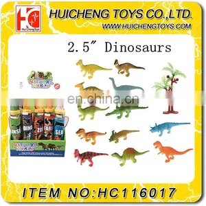 2.5 Inch 3D Dinosaur Wild World Animal Mini Dinosaur Toys Set for Kids thumbnail-2