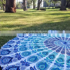 72" Indian Roundie Yoga Mat Mandala Hippie Tapestry Beach Throw Towel Yoga Bohemian Art thumbnail-2
