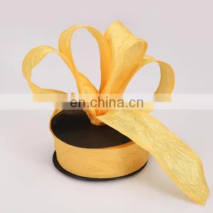 2015 Latest Fashion Graceful Crumpled Pure Silk Satin Ribbon thumbnail-3