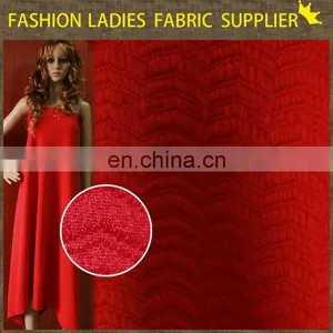 2015 Fashionable CC-K3202 Jacquard Fabric,95/5 Poly/sp Jacquard Fabric,in Double Knit Polyester Spandex Jacquard Fabric thumbnail-1