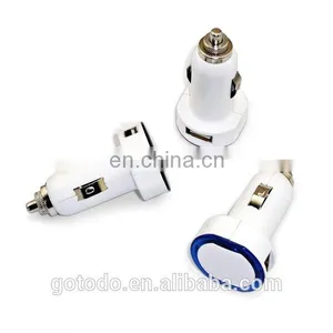 2017 Led Light Dual 1A 3.1A USB Car Charger for Mobile Phone thumbnail-3