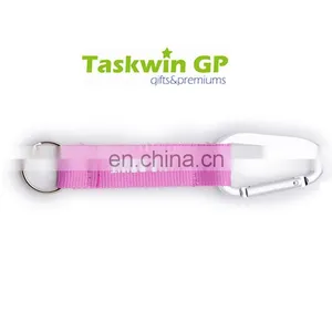 High Quality Pink Carabiner With Lanyard Handbag Accessories, Lanyard Carabiner Keyholder With Factory Price thumbnail-1