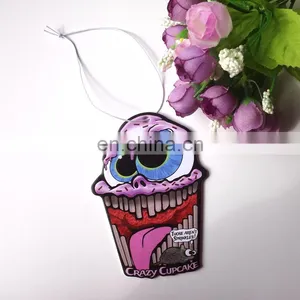 Promotional Advertising Gifts Custom Paper Air Freshener for Car thumbnail-1