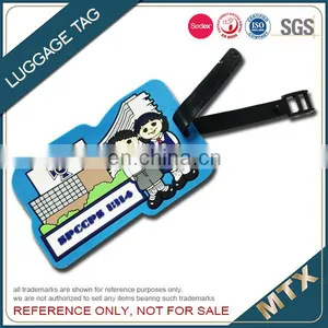 Soft PVC Luggage Tag Supplier thumbnail-3