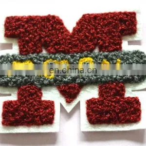 Cotton Damask Fabric Woven Labels for Clothing thumbnail-1
