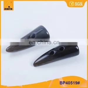 2 Hole Polyester Coat Toggle Horn Buttons BP40519 thumbnail-5