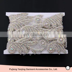 FACTORY DIRECTLY! Wholesale New Stylish Trendy Style Crystal Beaded Belt With Good Price thumbnail-1