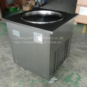 Single Pan Fried Ice Cream Machine, Fry Ice Cream Making Machine thumbnail-3