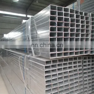 100*100 Galvanized Steel Square Tube Tubing / Hollow Section Steel Pipe thumbnail-6