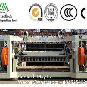 Woodworking 9 Feet CNC Plywood Veneer Spindle Peeling Machine thumbnail-3