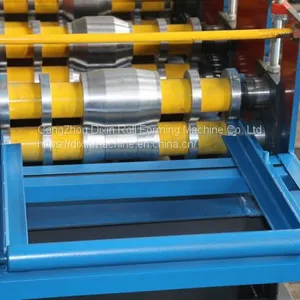 Roof Ridge Cap Tile Roll Forming Machine With Two Profie Equipment thumbnail-5