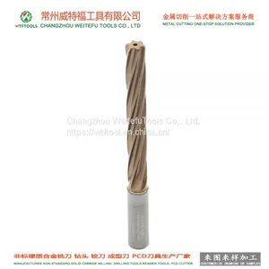 WTFTOOLS High Precision Machining Solid Carbide Reamer for Aluminum Alloy thumbnail-1