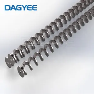 Separated Sludge Shaftless Screw Conveyors Made of Stainless Steel thumbnail-2