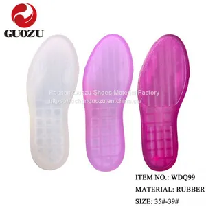 Transparent Rubber Sole Women Sneaker Sole thumbnail-1
