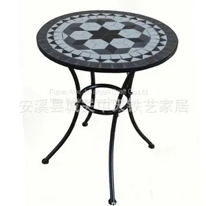 Outdoor Mosaic With Metal Table thumbnail-5