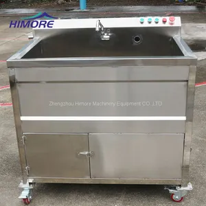 Automatic Vegetable Fruit Disinfection Washing Machine Bubbles Cleaning Machine thumbnail-2