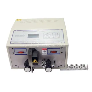 HMC-S04 Automatic Enameled Wire Magnet Copper Wire Cutting and Stripping Machine thumbnail-1