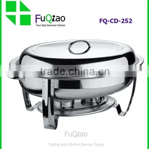 Hot Sale Stainless Steel Roll Top Buffet Chafing Dish for Hotel thumbnail-1