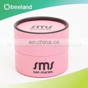 Recycled Cylinder Round Paper Gift Box for Soap thumbnail-1