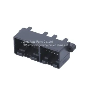 28 Pin Plastic Socket Connector Black Material PA66 Auto Terminal Connector for Automotive Application thumbnail-1