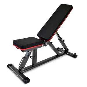 2021 Popular Fitness Equipment Dumbbell Bench Press Home Gym Adjustable Bench Cushioned Bench thumbnail-5