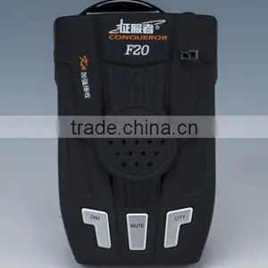 Cheap DC 12V Speed Radar Detector F18 With X K Ka Ku Laser Strelka 16 Bands LED Display Anti Police Radar Car Alarm thumbnail-2