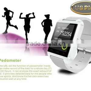 2015 Waterproof Watch Bluetooth Smart Watch Mobile for Samsung S4/Note3/S5 Android Smartphones for U8 Plus Watch thumbnail-1
