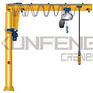 270° Pillar Jib Crane thumbnail-1