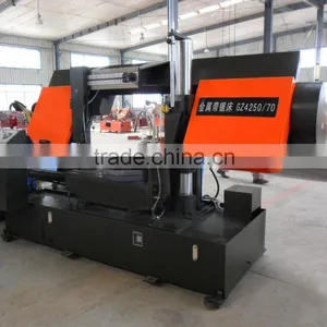 Double-column Metal Straight Cutting Horizontal Band Saw Used GZ4250/70 thumbnail-1
