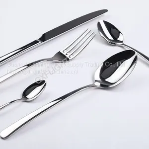 Luxury Design Airline Cutlery Set Stainless Steel Cutlery Set thumbnail-1