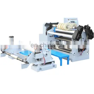 1100mm Automatic Pvc Pet Plastic Slitter Bopp Laminating Film Slitting and Rewinding Machine With Mobile Phone Film thumbnail-1
