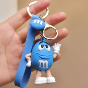 Custom Cartoon Silicone Key Chain Bag Pendant Diy Accessories Accessories thumbnail-3