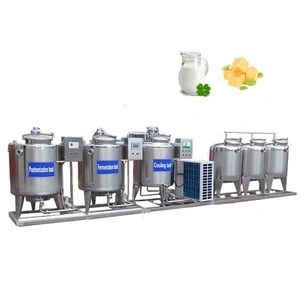 Small Scale Dairy Complete Line Uht Milk Processing Plant Yogurt Professional Machine thumbnail-1