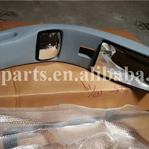 China Bus Parts Bus Electric Rearview Mirror With Bracket XMQ6128 Bus Rearview Mirror thumbnail-3