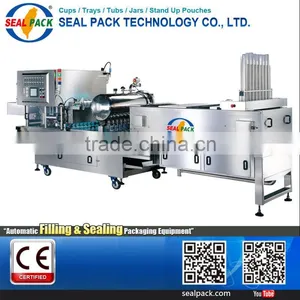 Taiwan Brand Best Quality Automatic Yogurt Food Sealing Machine thumbnail-3